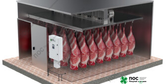 Камера дефростации для мяса